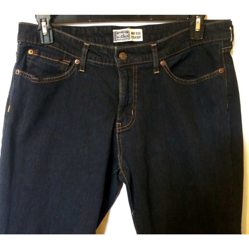 Vtg Levis Mid Rise Jeans Size 16M Stretch Pastel Green Acid Wash Interior- Flaw - Picture 2 of 12